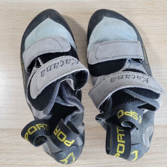 La Sportiva Katana Rock Climbing Shoes XS Grip 2 EU 35 US Womens 4.5 Bouldering - Picture 6 of 9